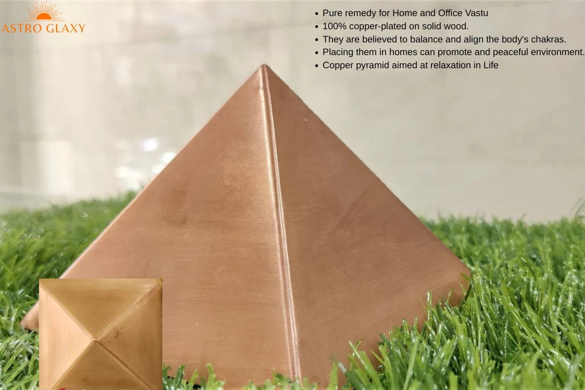 Buy Copper Pyramid For Vastu Remedy Online
